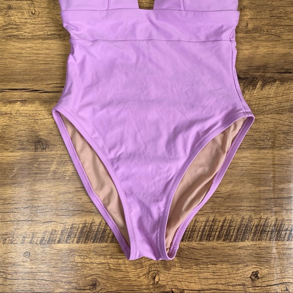 J. Crew Deep V-Neck French One Piece Size 0 - Picture 3 of 8